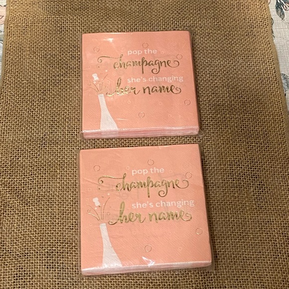 Francesca’s Collection of Stemless Wine glasses & matching Beverage Napkins NWT - Picture 8 of 13